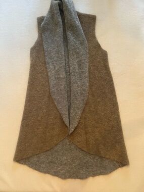 Moth (Anthropologie) | Shawl Collar Sleeveless Sweater